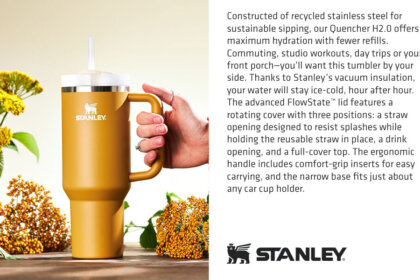 Stanley Quencher H2.0 FlowState Tumbler Review